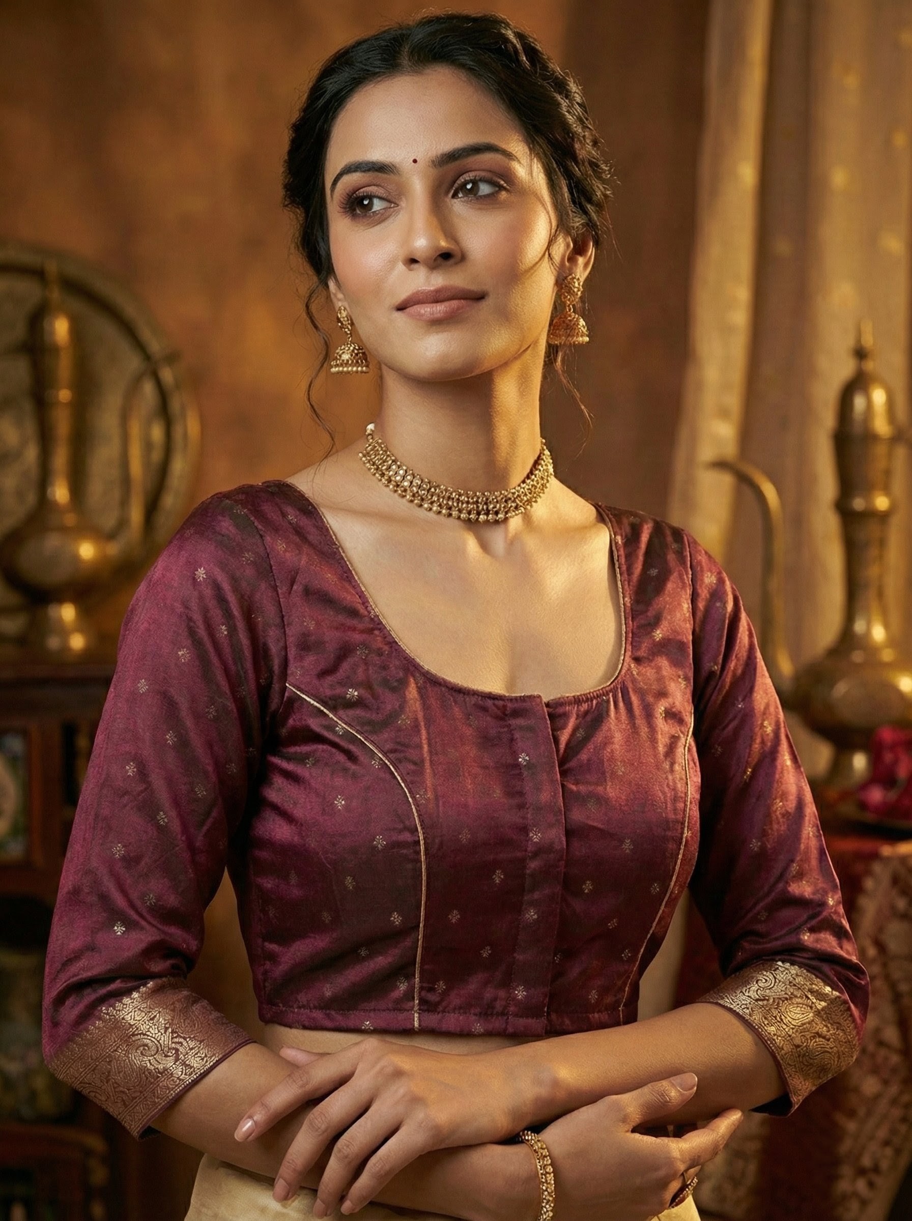 Special blouse detail